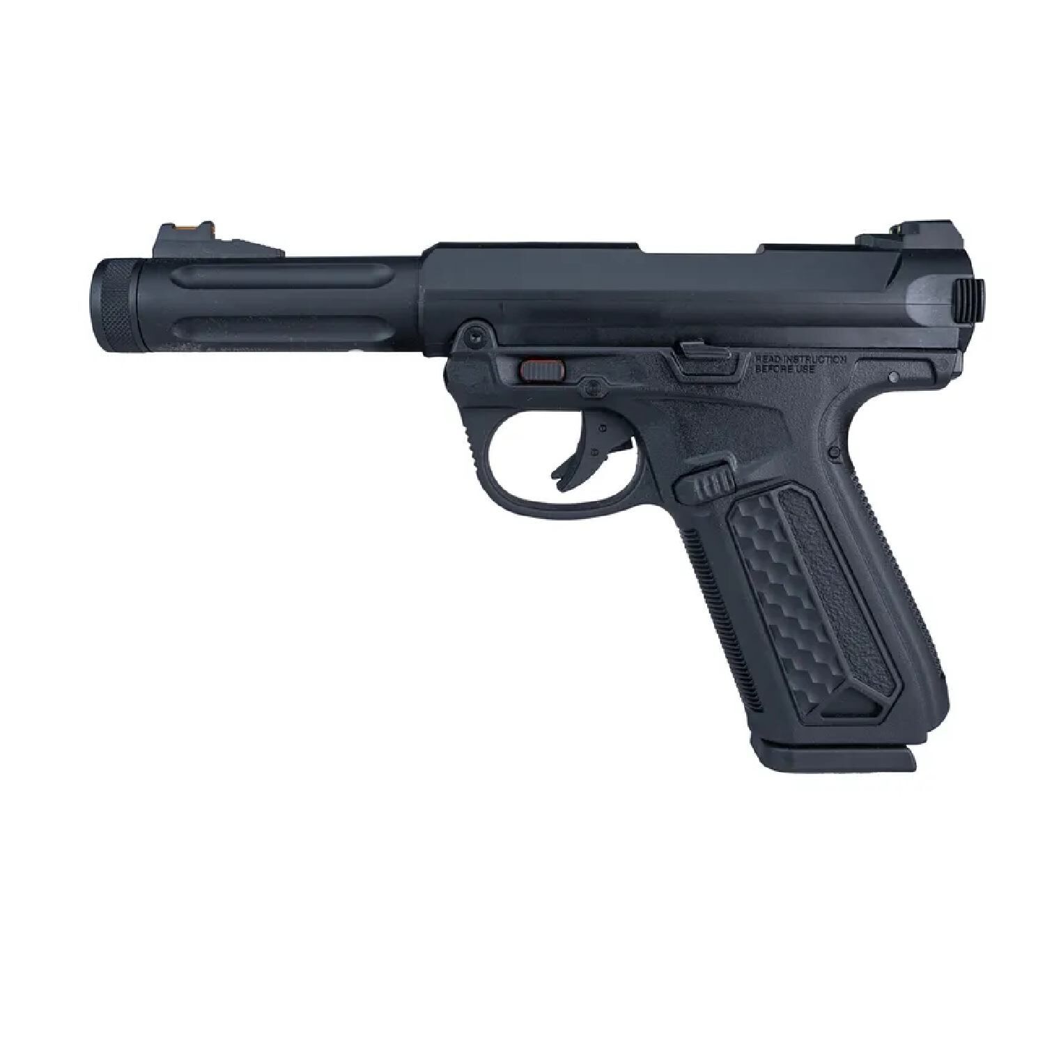 Action Army AAP-01 Assassin Siyah GBB Airsoft Tabanca (Yarı Otomatik)