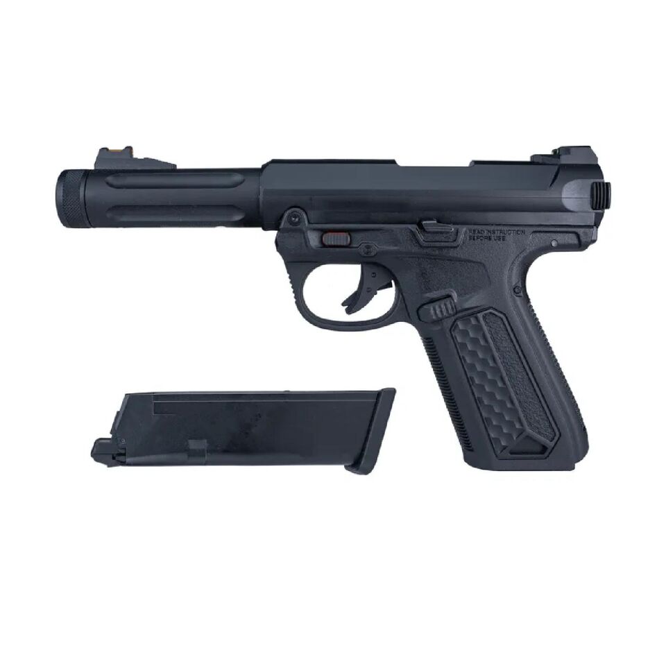 Action Army AAP-01 Assassin Siyah GBB Airsoft Tabanca (Yarı Otomatik)