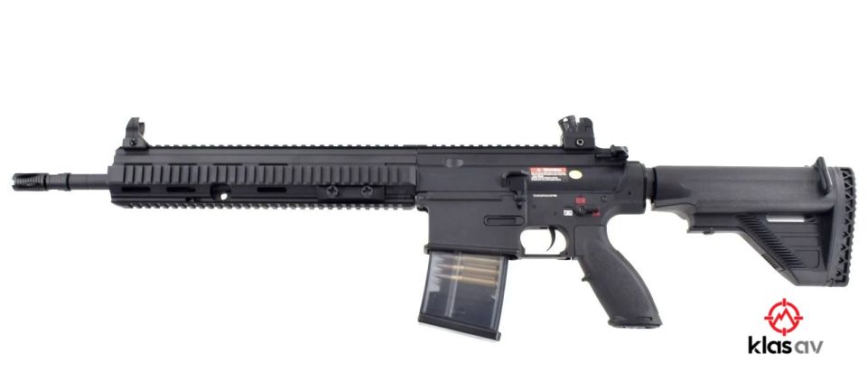 Golden Eagle HK417 Full Metal 70BB Midcap Şarjörlü Mosfet CERACOTE Airsoft Tüfek
