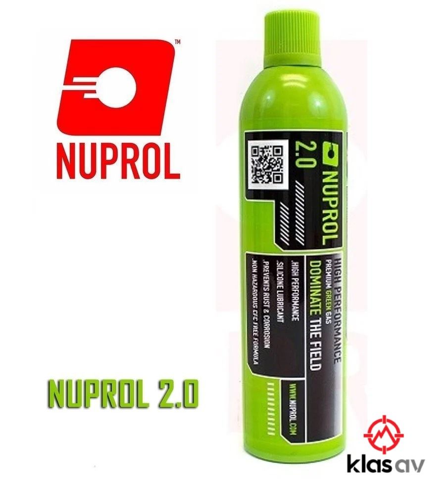 Nuprol 2.0 Airsoft Green Gas (Büyük Boy)