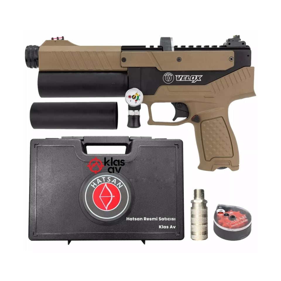 Hatsan Velox PCP Havalı Tabanca FDE