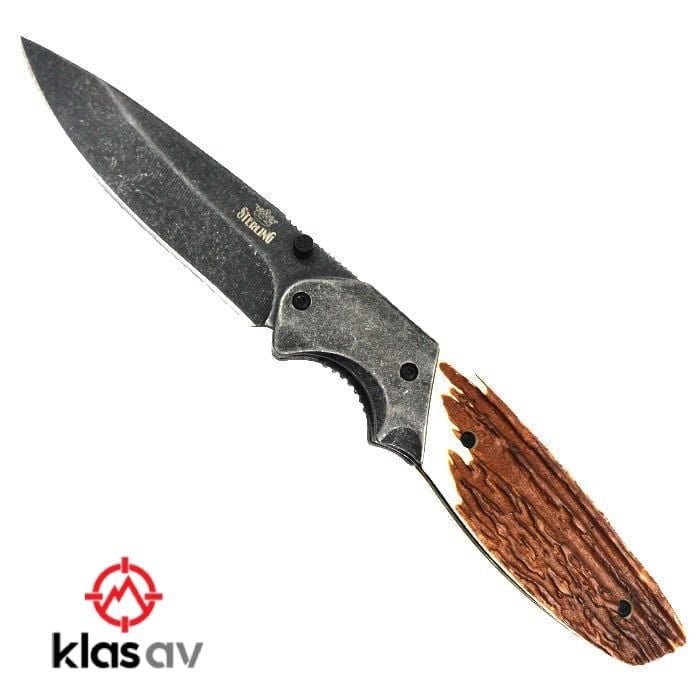 STERLING 11,43 cm Taşlanmış Liner Lock Çakı
