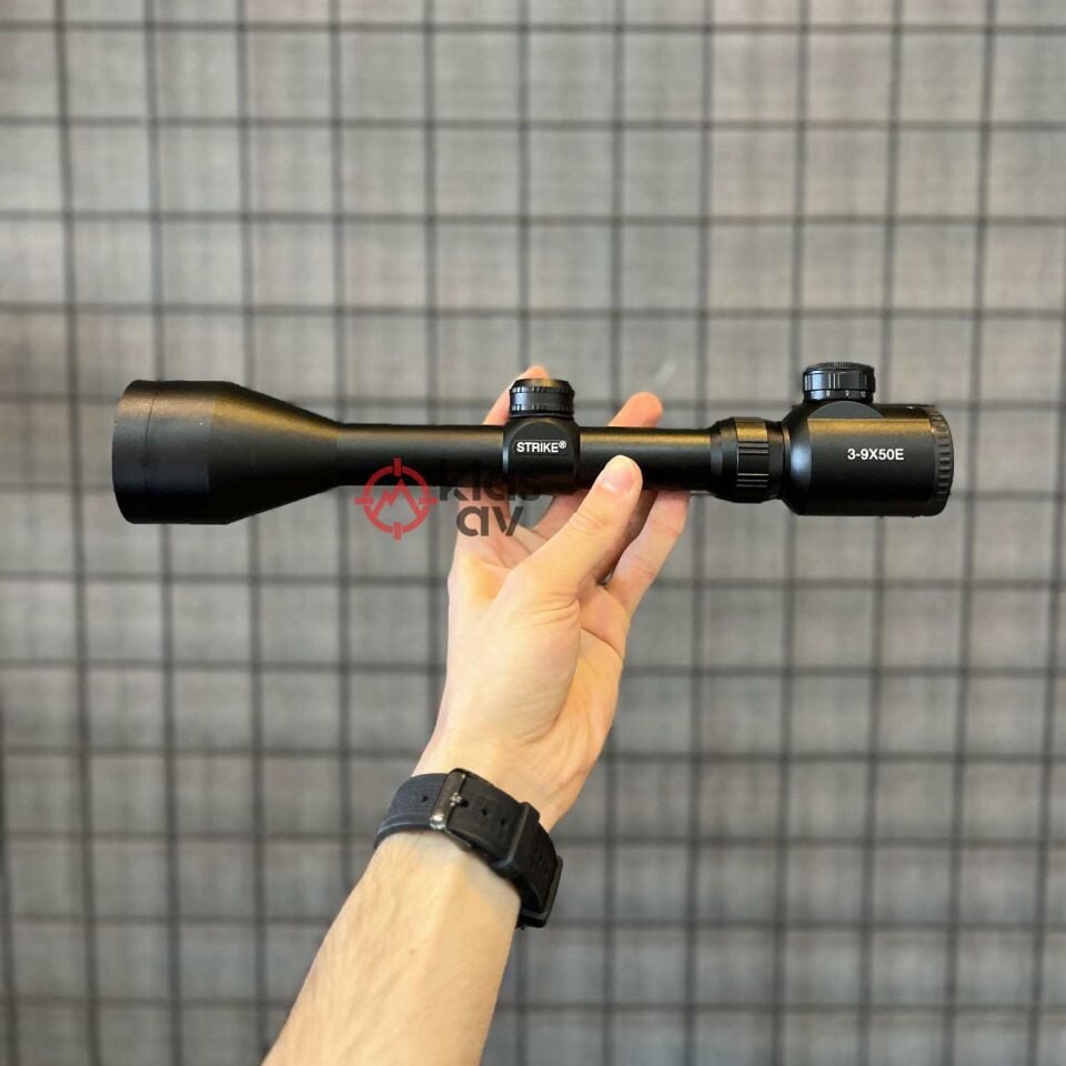 ASG Strike 3-9x50E Işıklı Airsoft ve Havalı Tüfek Dürbünü Işıklı