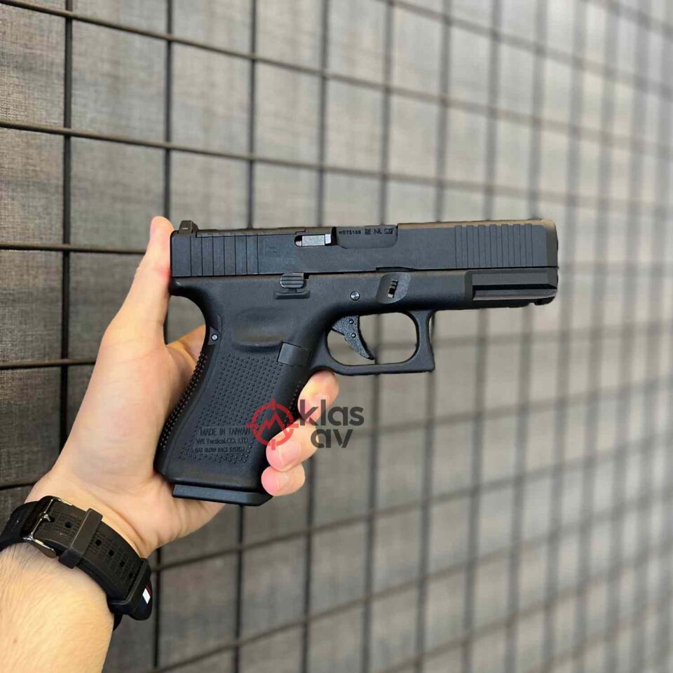 WE Glock 19 Gen5 MOS RMR Airsoft Tabanca Reddot Ayaklı Siyah