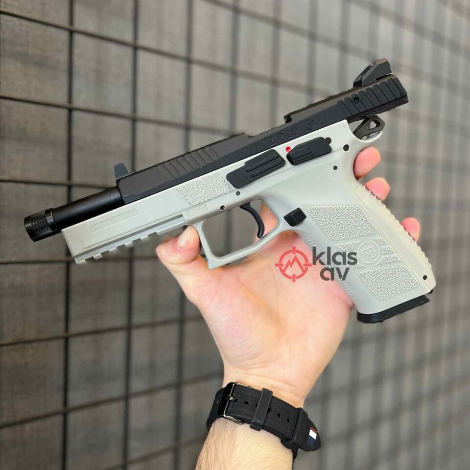 ASG CZ P-09 Urban Grey Blowback Airsoft Tabanca 6mm