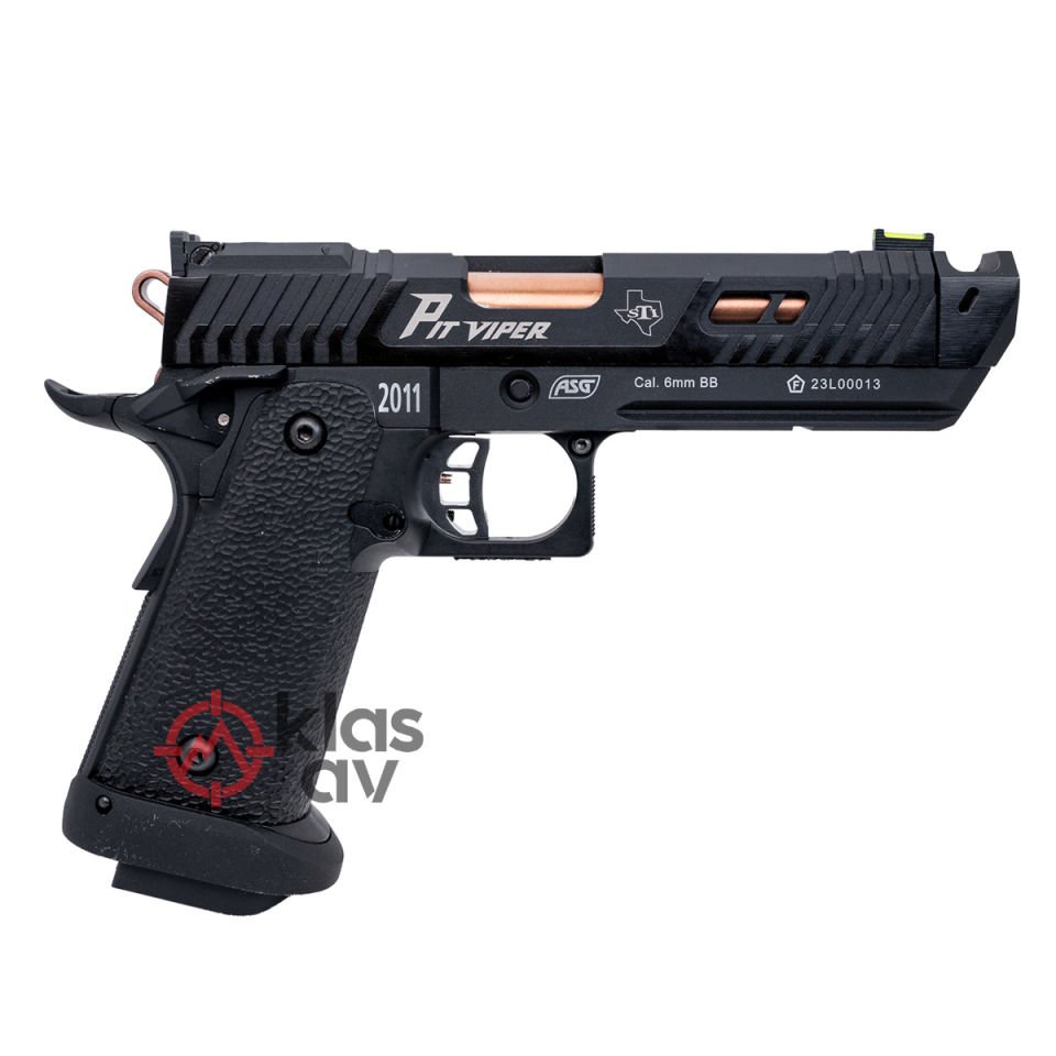 ASG STI PIT Viper Blowbackli Airsoft Tabanca Siyah