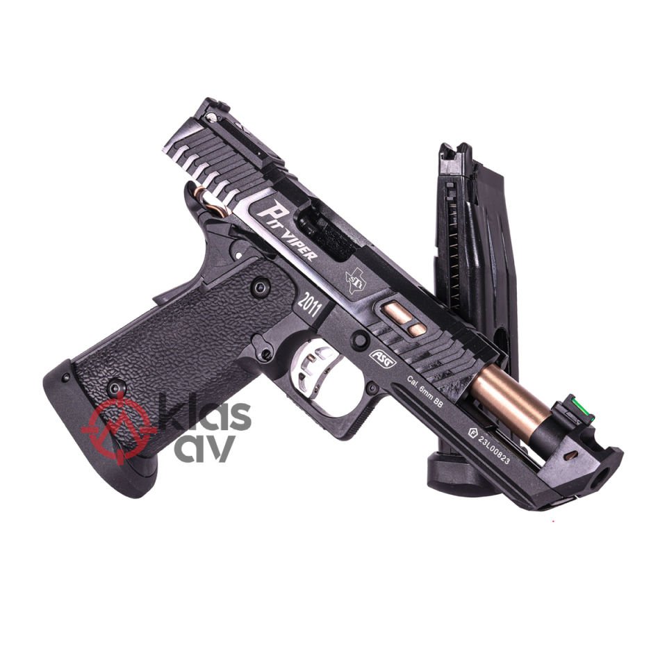 ASG STI PIT Viper Blowbackli Airsoft Tabanca Siyah