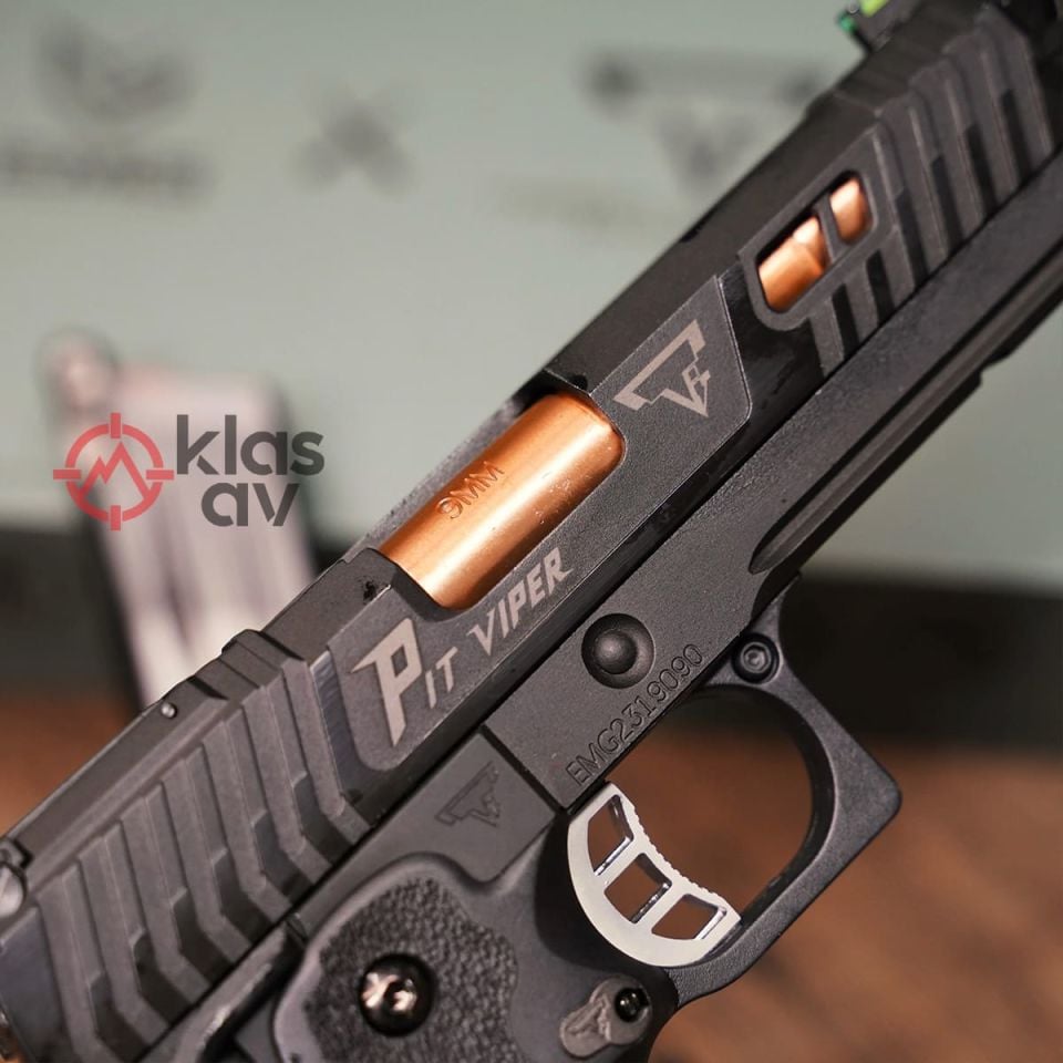 ASG STI PIT Viper Blowbackli Airsoft Tabanca Siyah