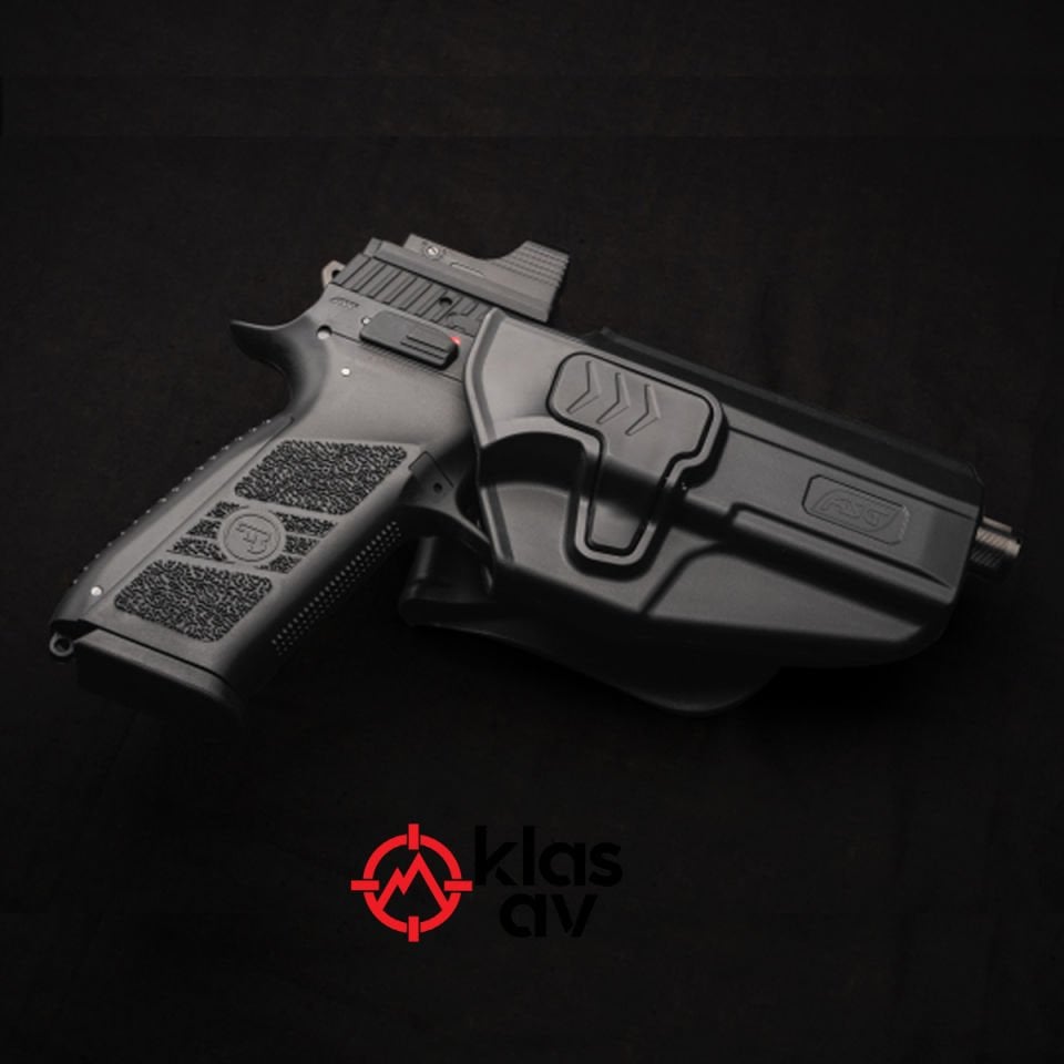 ASG CZ P09 Optic Blowback Airsoft Tabanca (Ayak ve Çantalı)