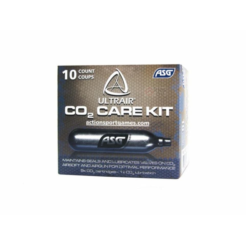 ASG 12 Gram Co2 Hava ve Yağlayıcı Bakım Tüpü Seti 9 Normal 1 Yağlı