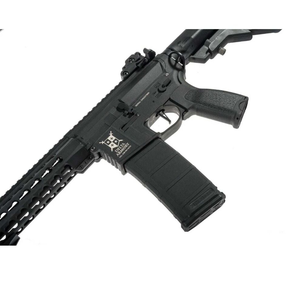 Delta Armory M4 AR15 KeyMod 10'' Charlie ETU Siyah Airsoft Tüfek