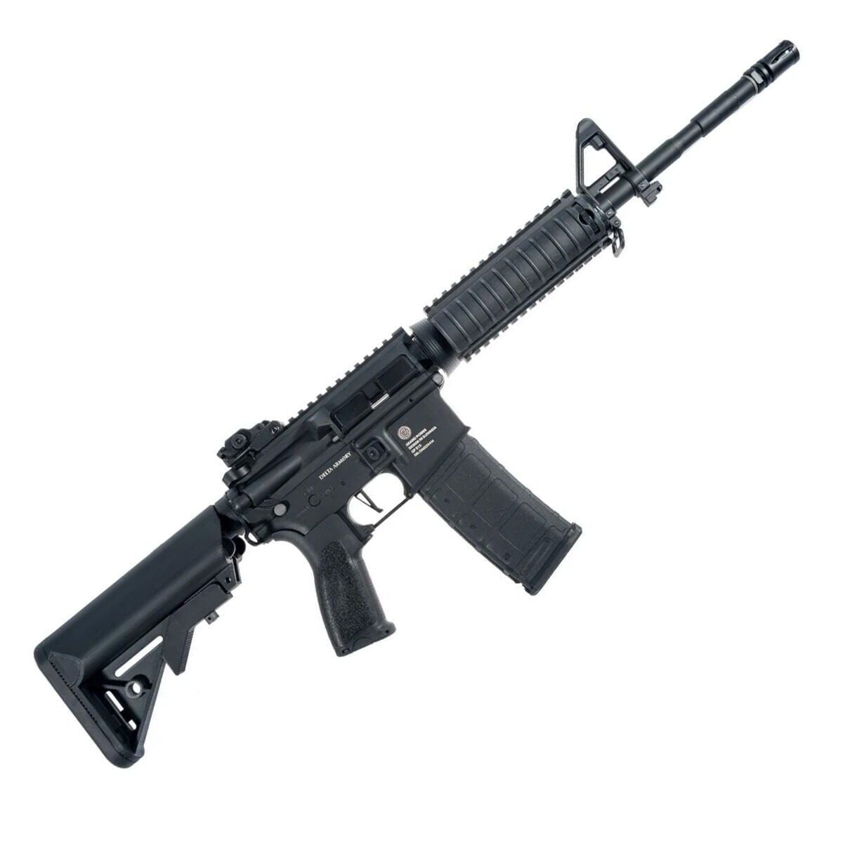 Delta Armory Grand Power AR15 RIS Charlie Airsoft Tüfek Siyah