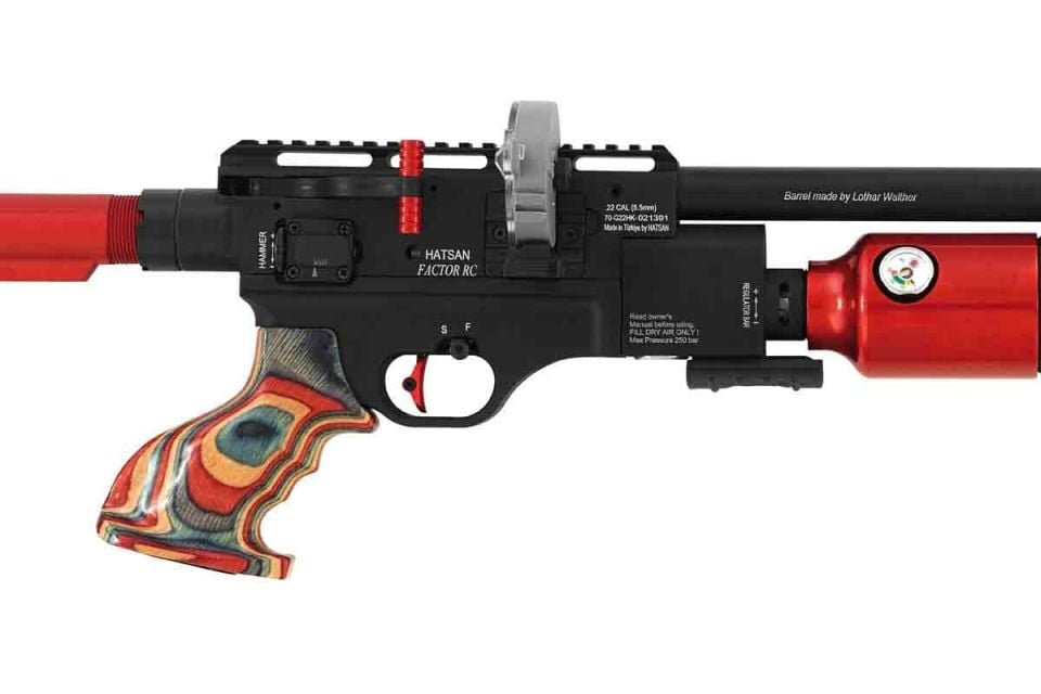 Hatsan Factor RC Red QE PCP Havalı Tüfek 5.5mm