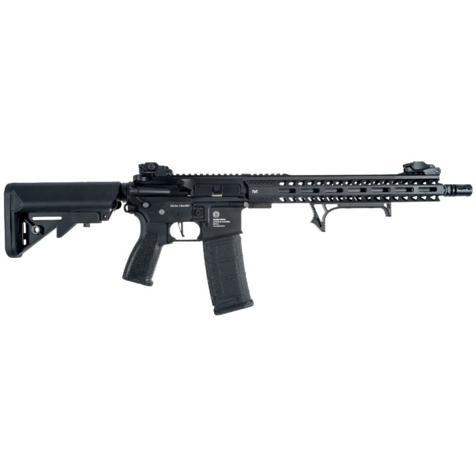 Delta Armory Grand Power AR15 13'' M-Lok ALPHA Siyah Airsoft Tüfek (Tam Metal)