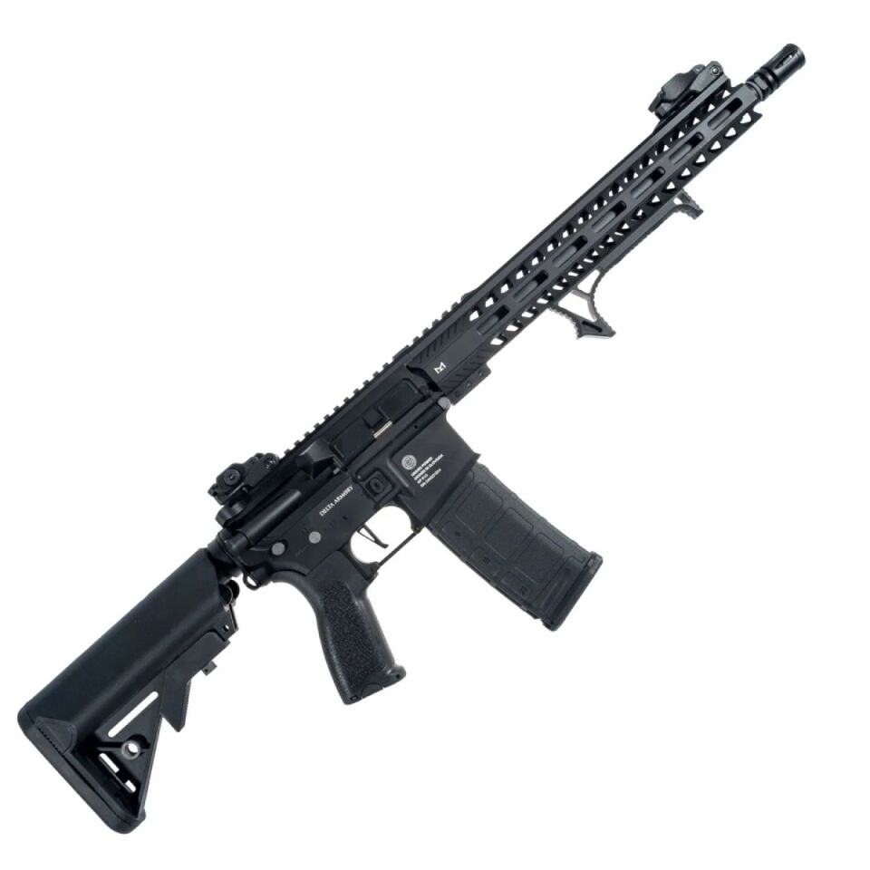 Delta Armory Grand Power AR15 13'' M-Lok ALPHA Siyah Airsoft Tüfek (Tam Metal)