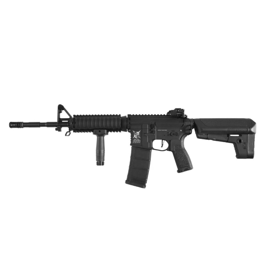 Delta Armory AR15 RIS Bravo Siyah AEG Airsoft Tüfek (Yarı Metal)