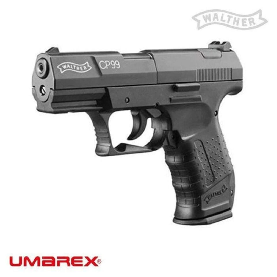 Umarex Walther CP99 Compact 4.5mm Blowback Havalı Tabanca (Siyah)