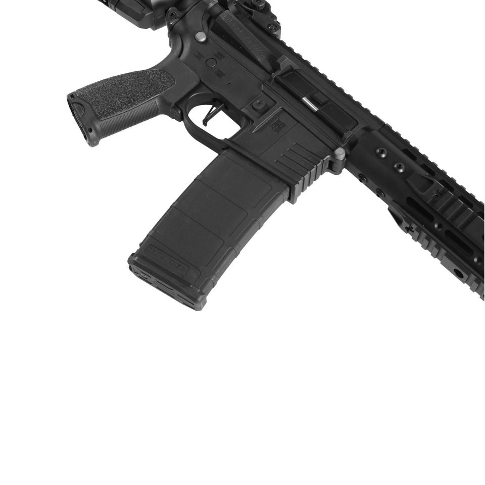 Delta Armory AR15 KeyMod 8” Bravo Pil Şarj Set Airsoft Tüfek Siyah