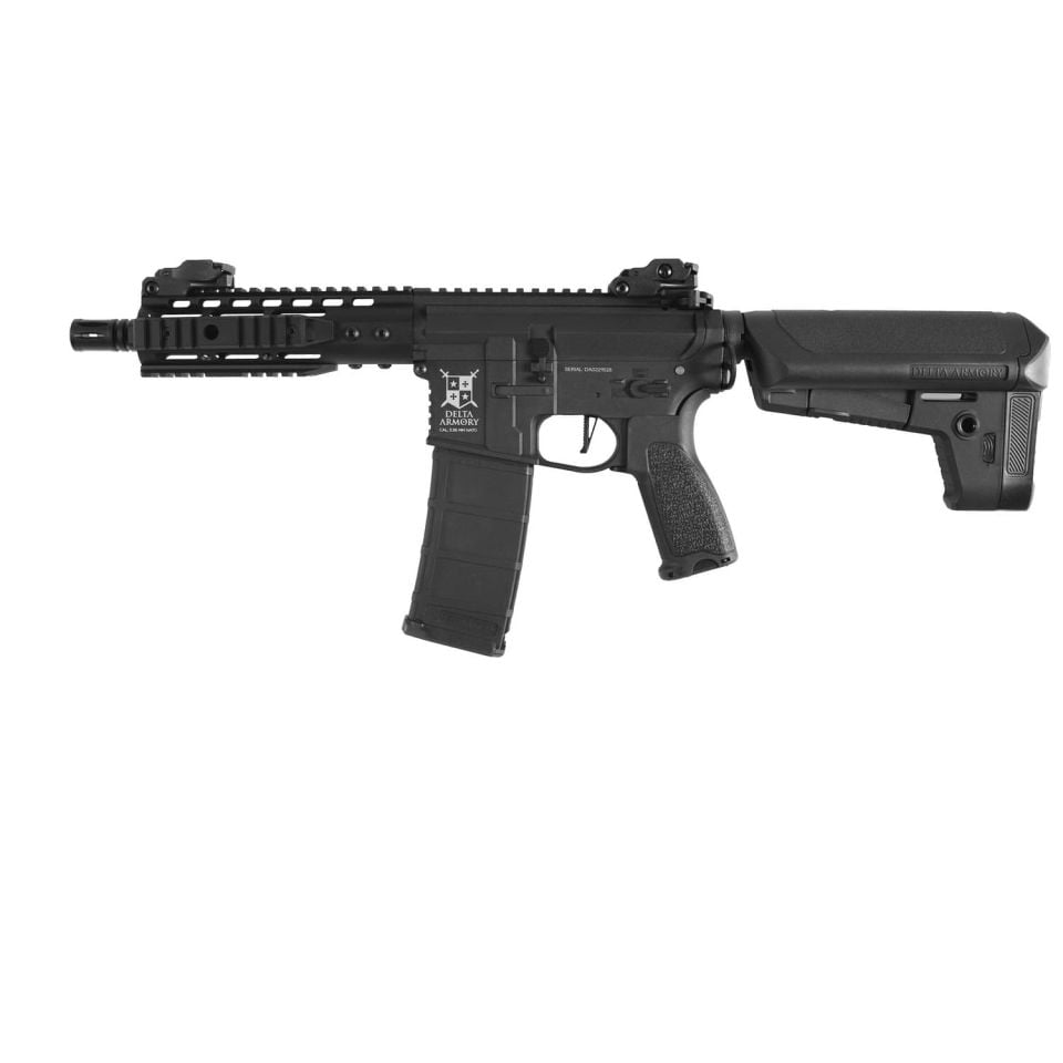 Delta Armory AR15 KeyMod 8” Bravo Pil Şarj Set Airsoft Tüfek Siyah
