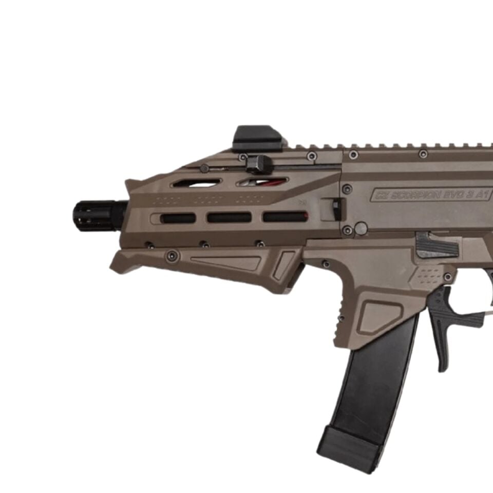 ASG CZ Scorpion EVO 3 ATEK FDE Airsoft Tüfek Seti