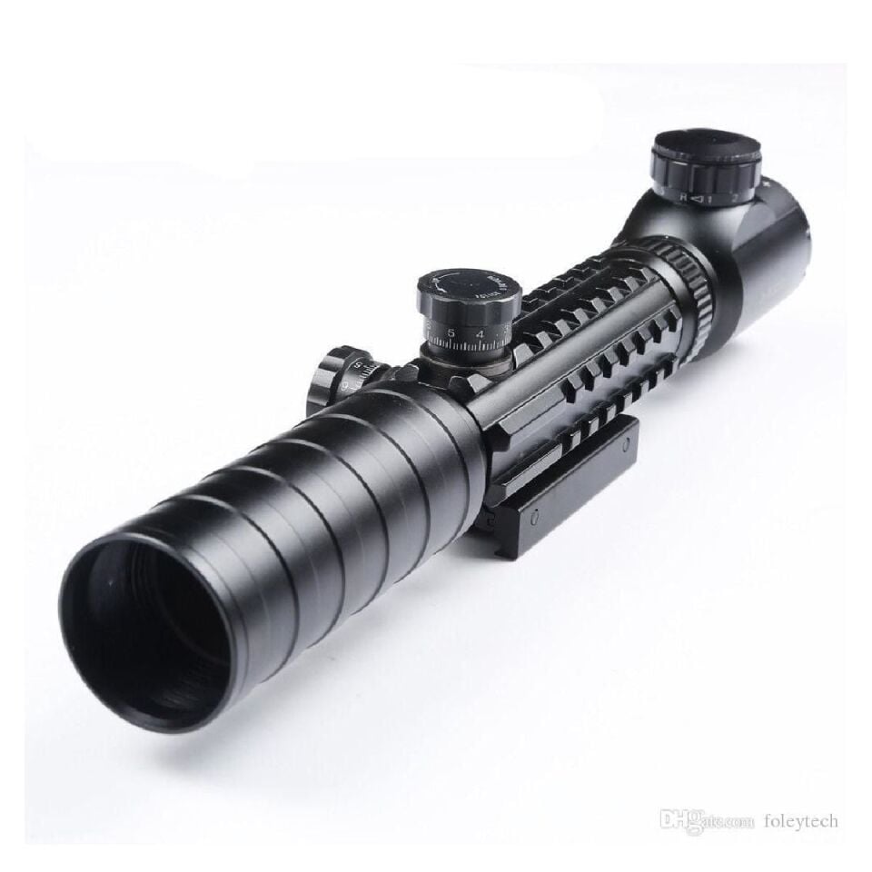 Spike 3-9x32 EG Çift Işıklı Zoomlu Tüfek Dürbünü (11 mm Ayaklı)