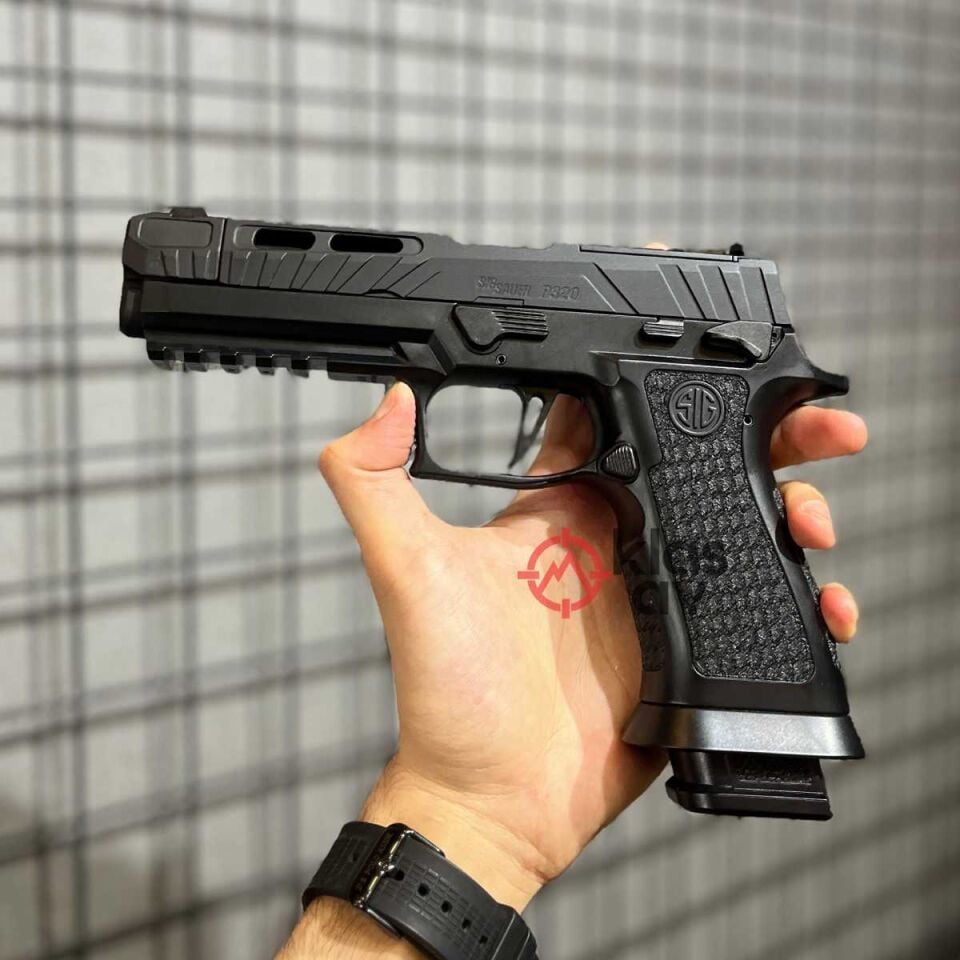 Sig Sauer P320 Spectre Comp Black Blowback Pellet Havalı Tabanca