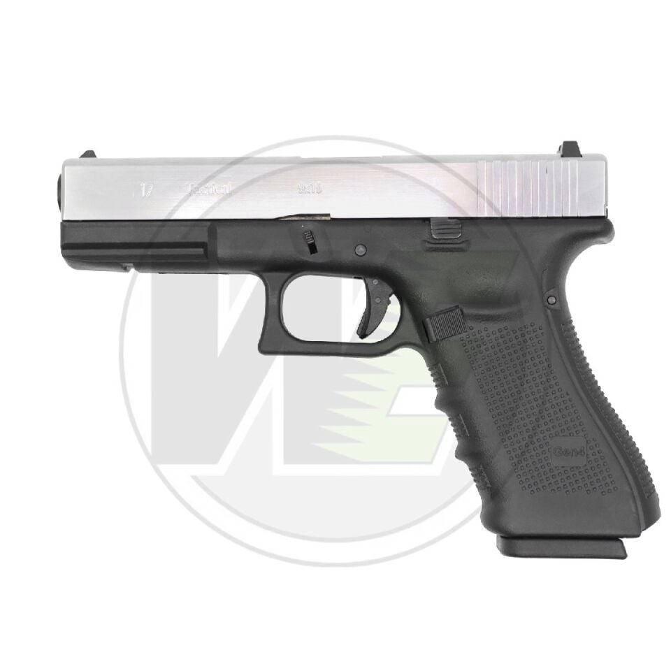 WE Glock 17 Gen4 Gümüş (Silver) Blowback Airsoft Tabanca