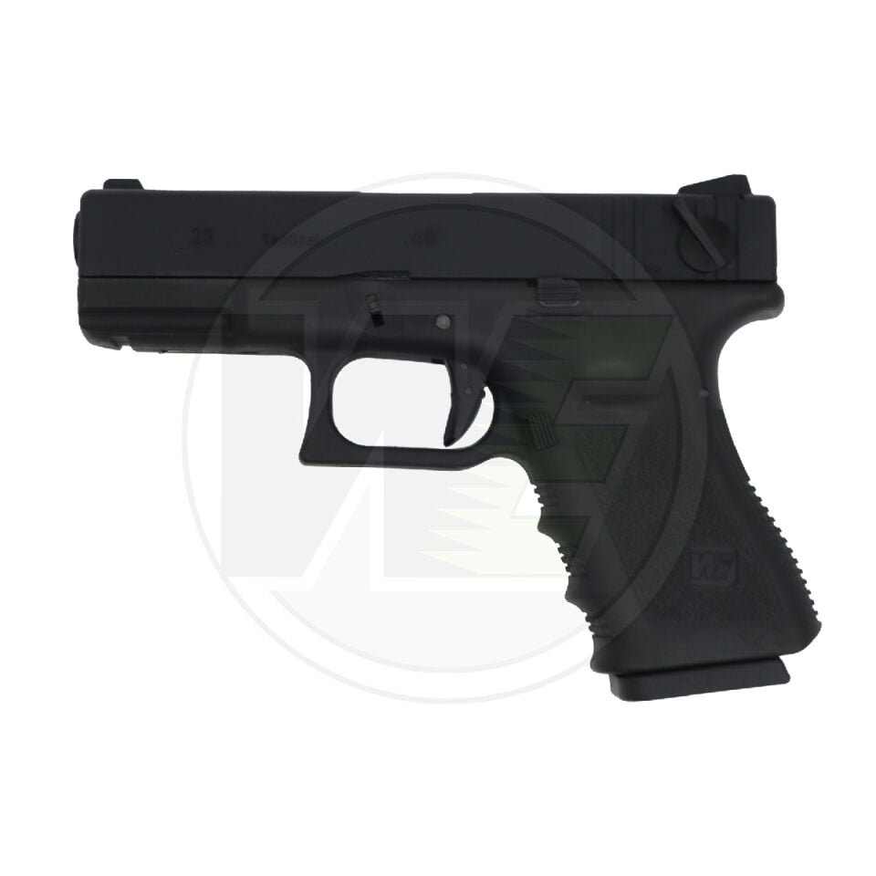 WE Glock 23 Gen3 Full Otomatik Blowback Airsoft Tabanca Siyah