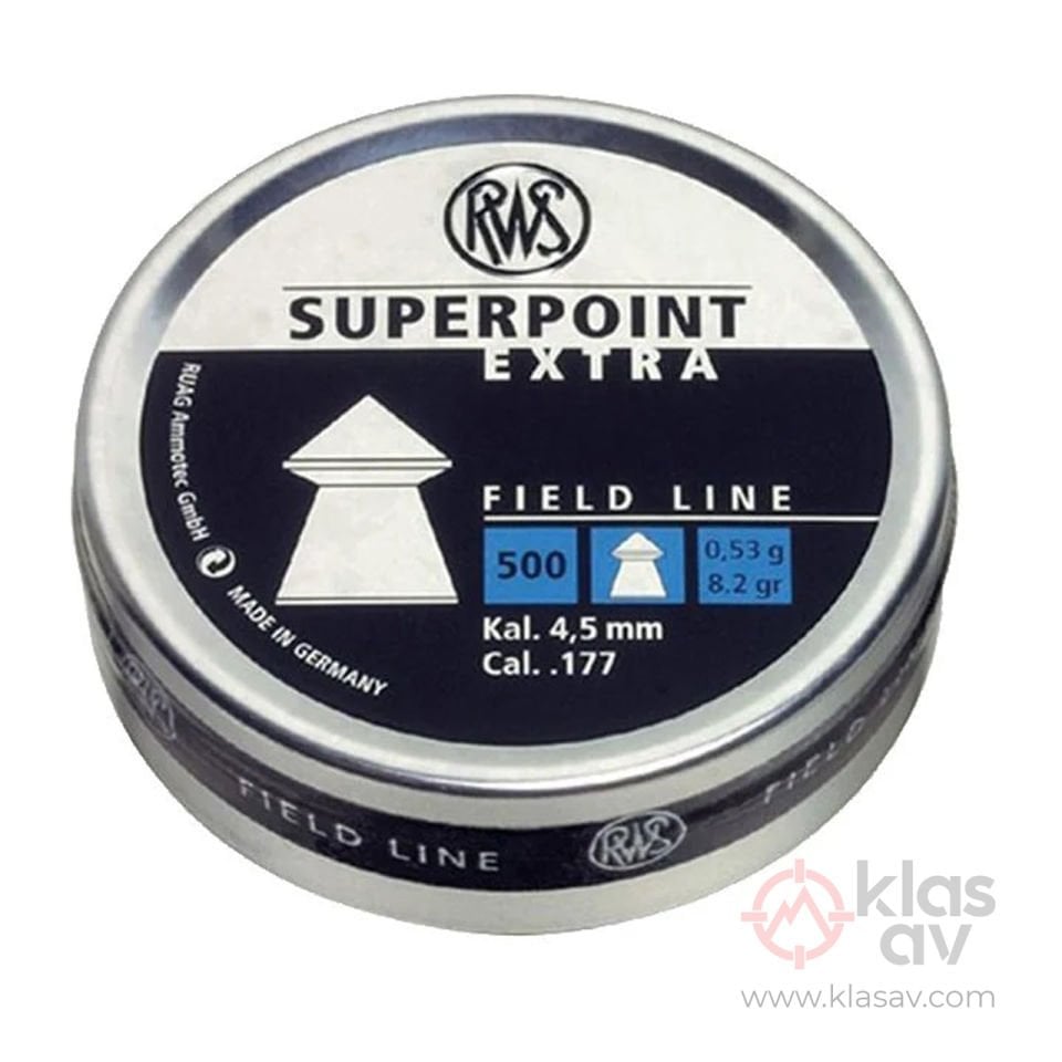 RWS Superpoint Extra 4,5M 0,53G Havalı Saçma 500 Adet