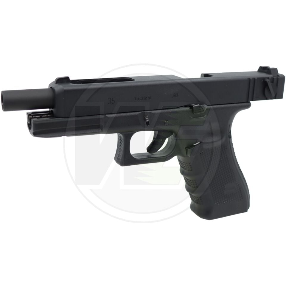 WE Glock 35 Gen4 Siyah Full Otomatik Blowback Airsoft Tabanca