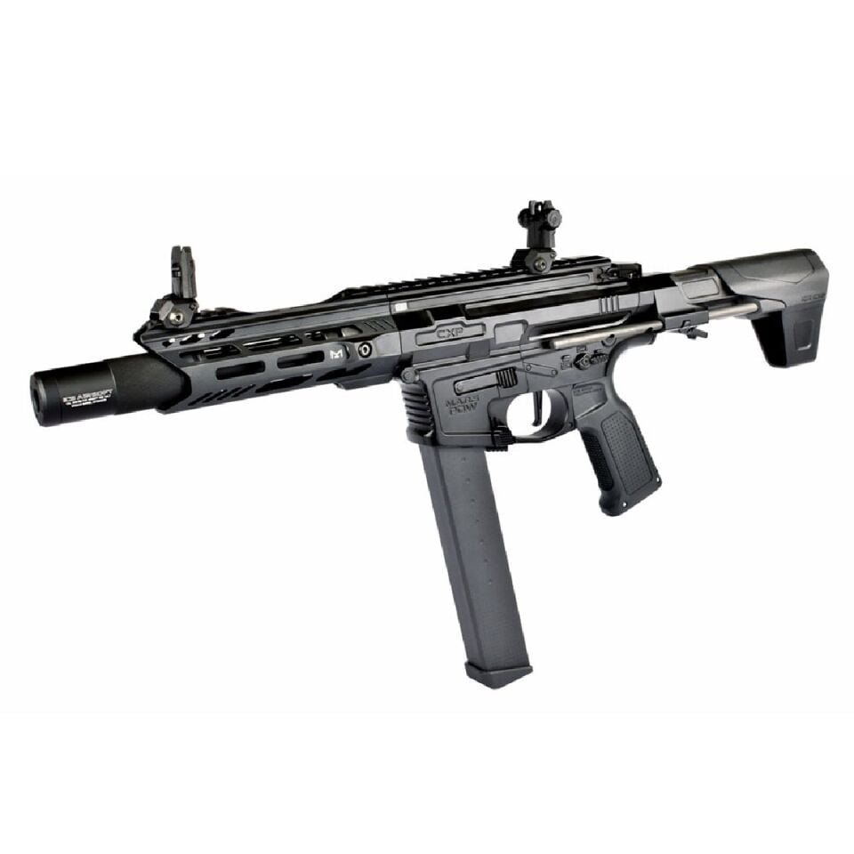 ICS Airsoft CXP-MARS PDW9 S3 Siyah Airsoft Tüfek