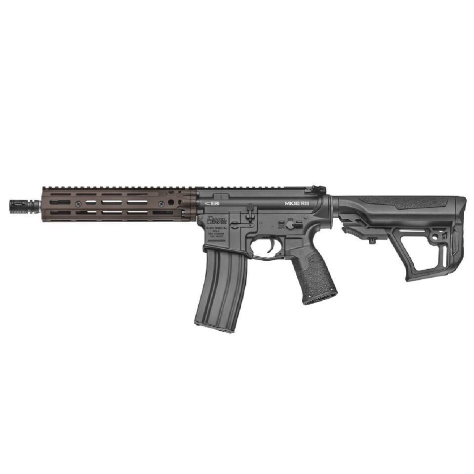 ICS Airsoft EMG Daniel Defense DD4 MK18 RIII S3 FDE Airsoft Tüfek