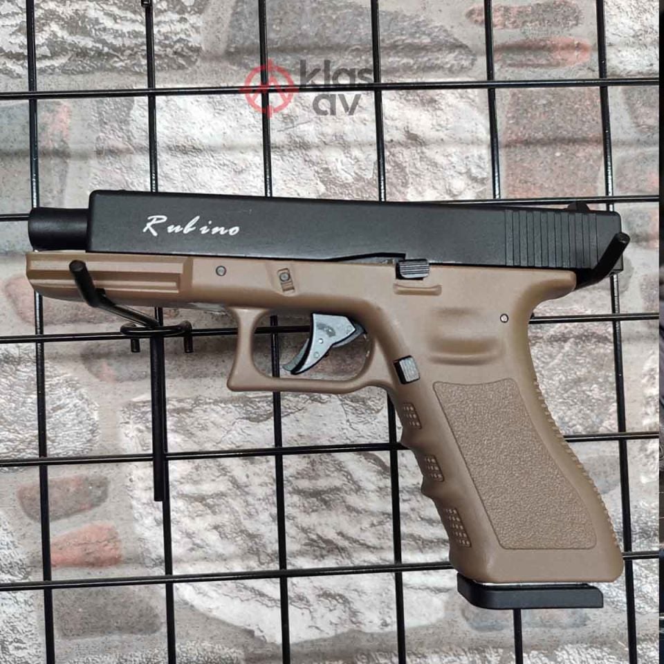 Rubino RBN-GL17 Glock 17 Blowback Havalı Tabanca Çöl