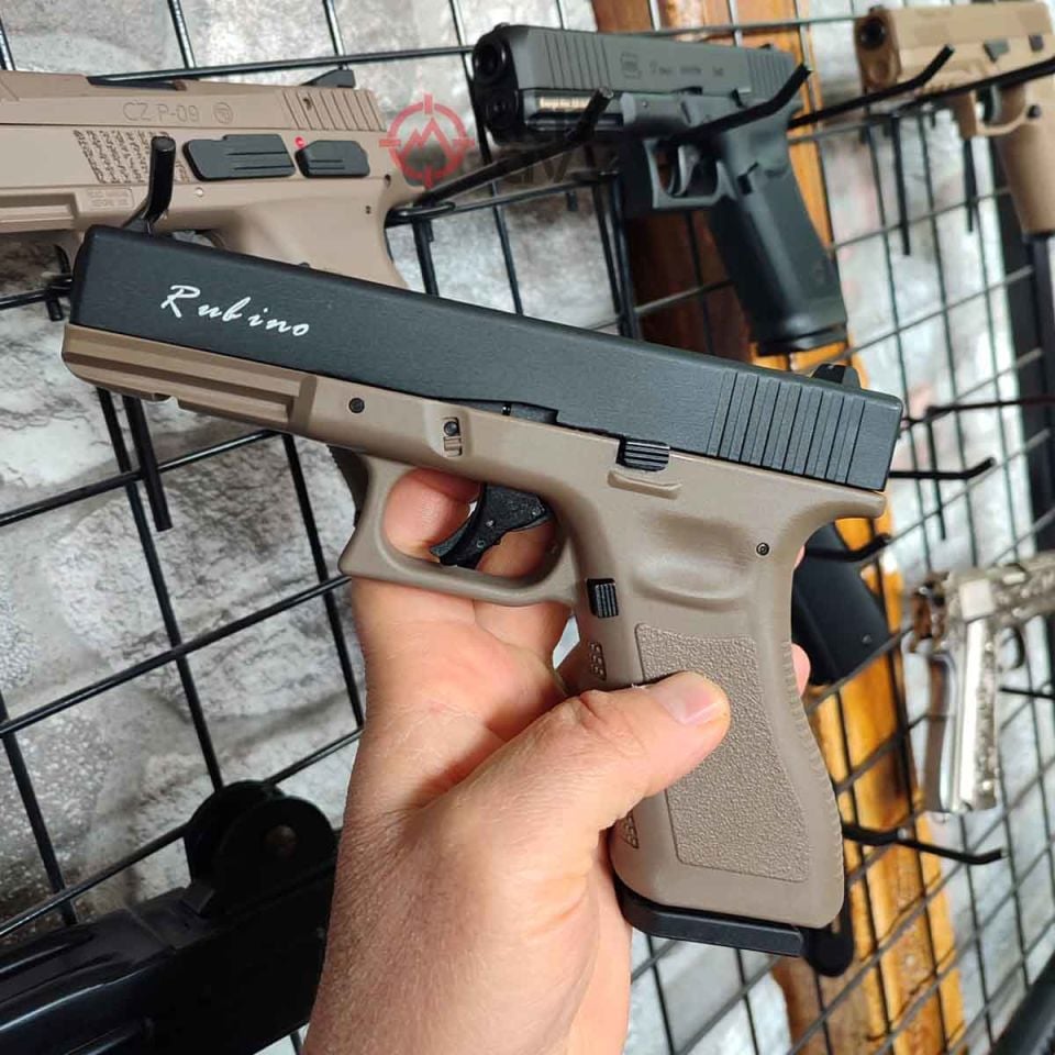 Rubino RBN-GL17 Glock 17 Blowback Havalı Tabanca Çöl