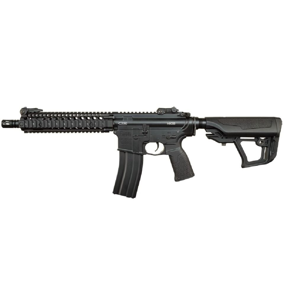 ICS Airsoft EMG Daniel Defense MK18 S3 Siyah Airsoft Tüfek