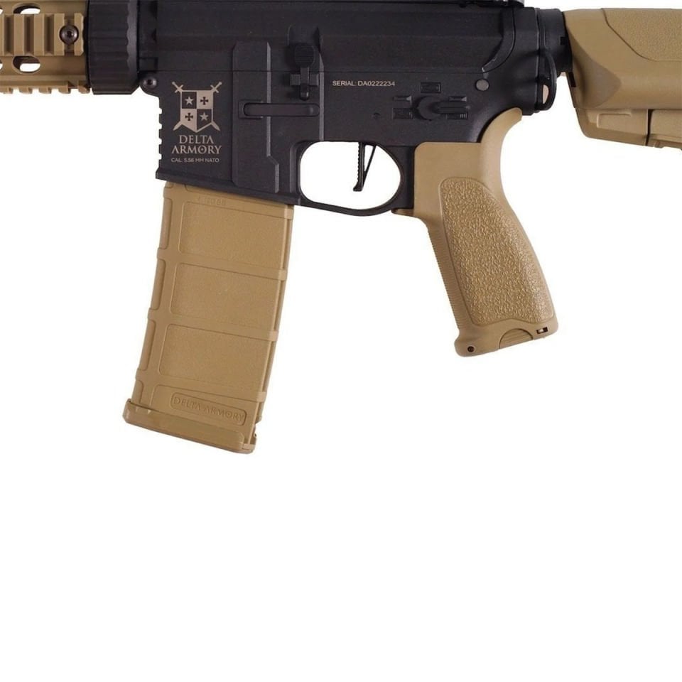 Delta Armory AR15 SilentOps 9” Charlie Airsoft Tüfek Tan