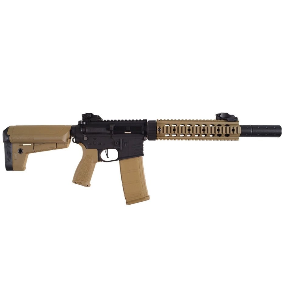 Delta Armory AR15 SilentOps 9” Charlie Airsoft Tüfek Tan