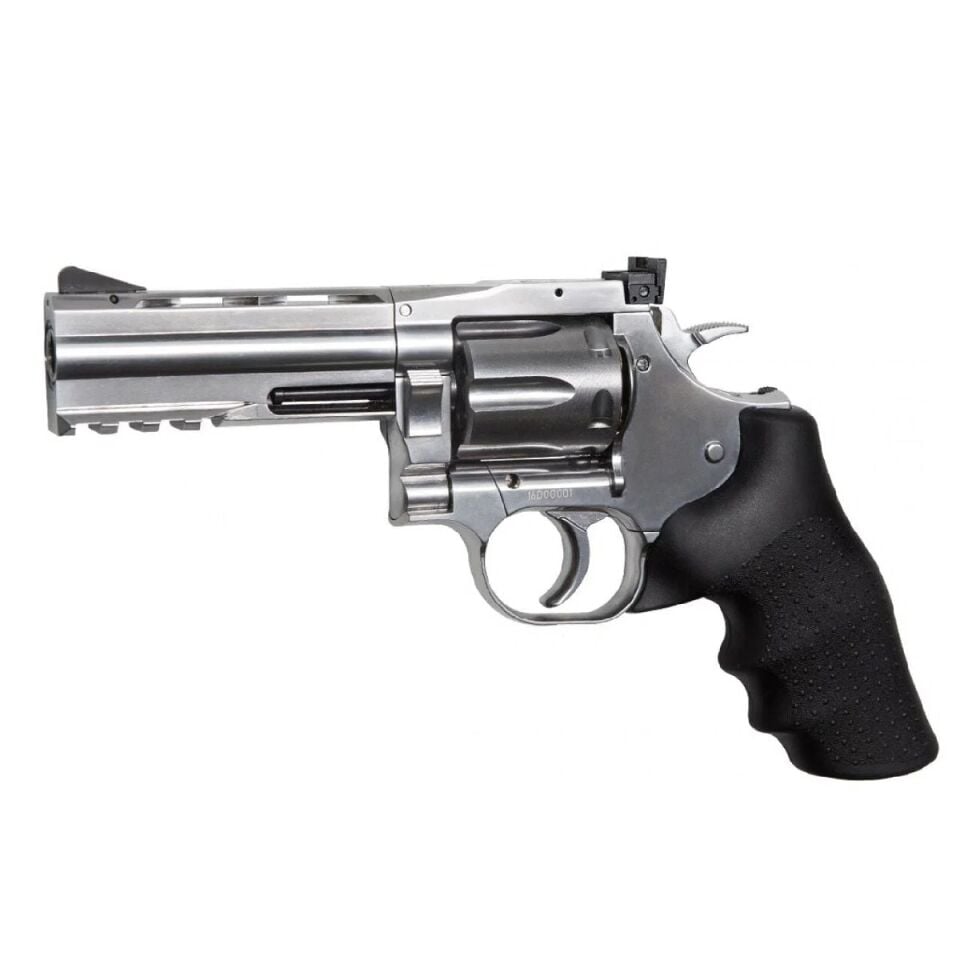 ASG Dan Wesson 715 4'' Parlak Krom Toplu Havalı Tabanca