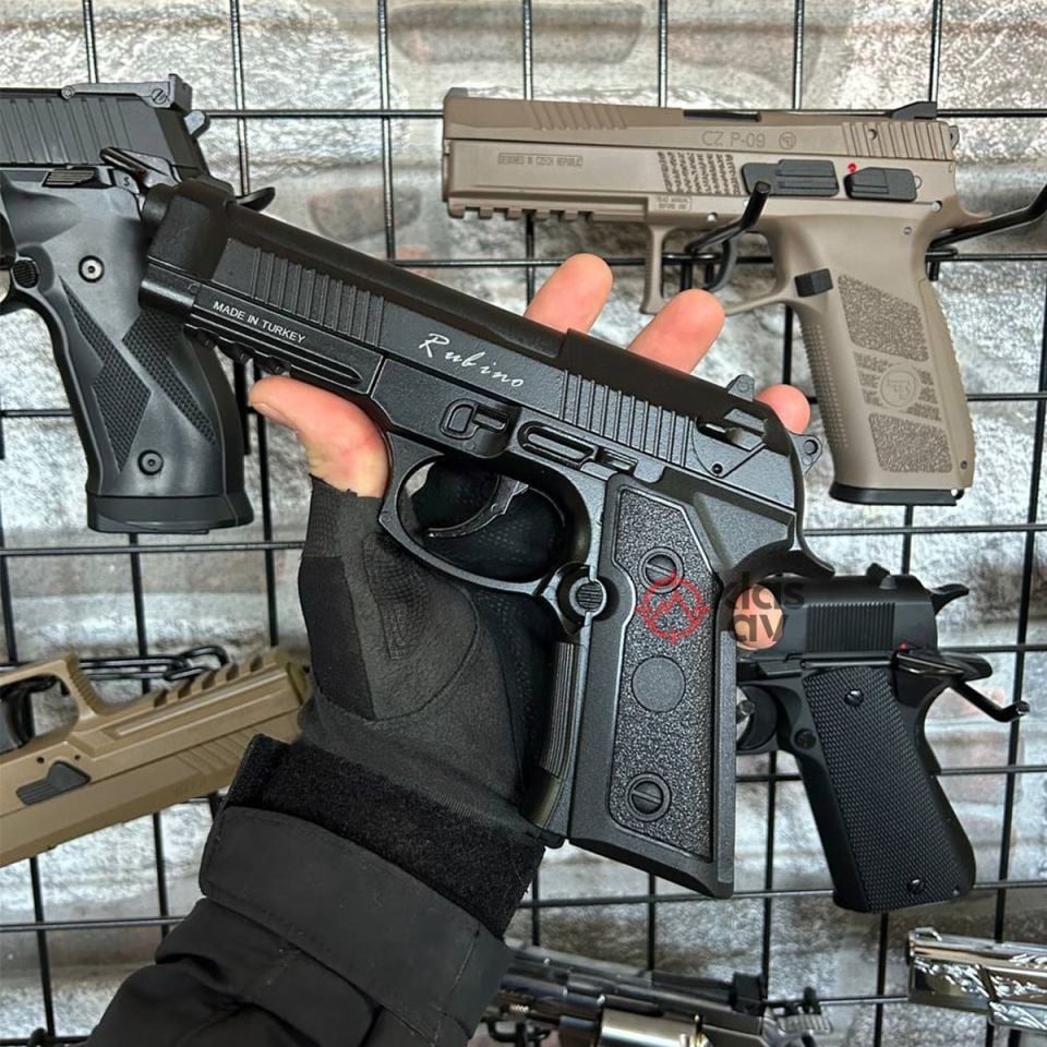 Rubino CP92 Havalı Tabanca Full Metal Siyah