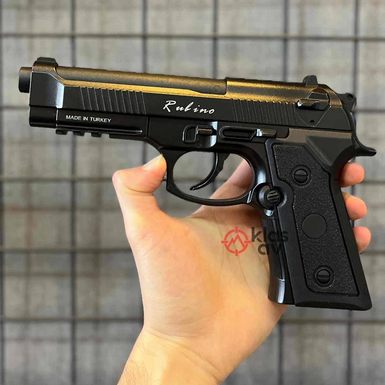Rubino CP92 Havalı Tabanca Full Metal Siyah