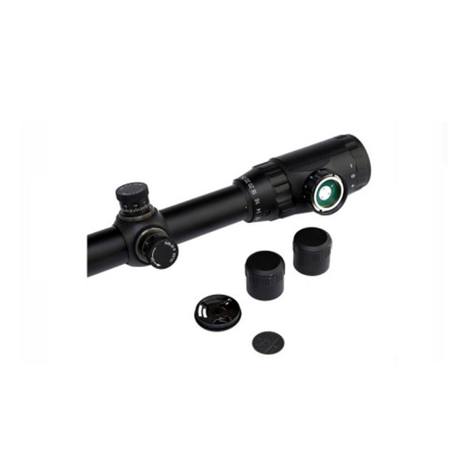 Spike 6-24x50 Aoe Tüfek Dürbünü (Çift Işık Kırmızı-Yeşil Kaynaklı Zoomlu)