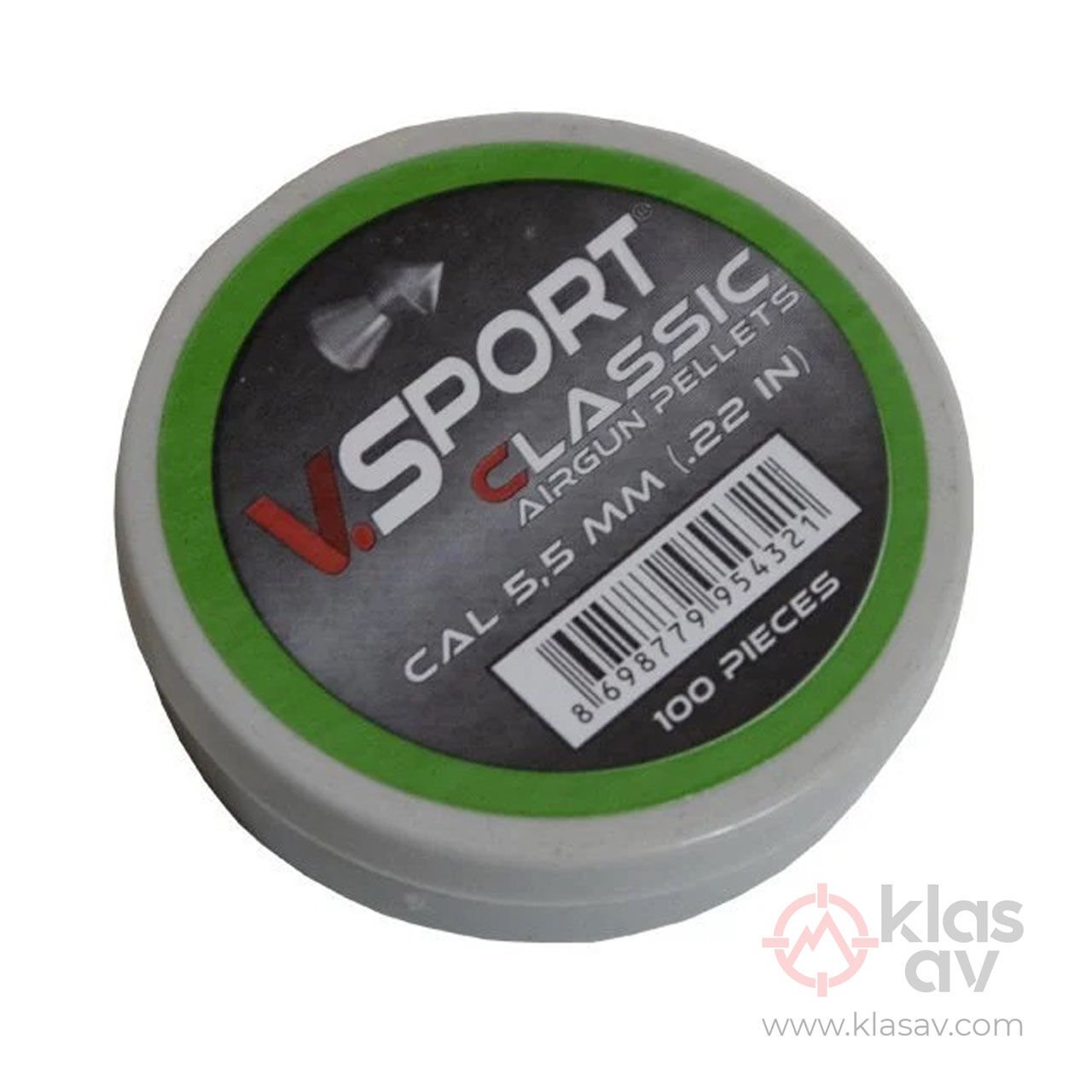 VICTORY SPORT Classic Point 5.5 mm Havalı Tüfek Saçması 100 Adet