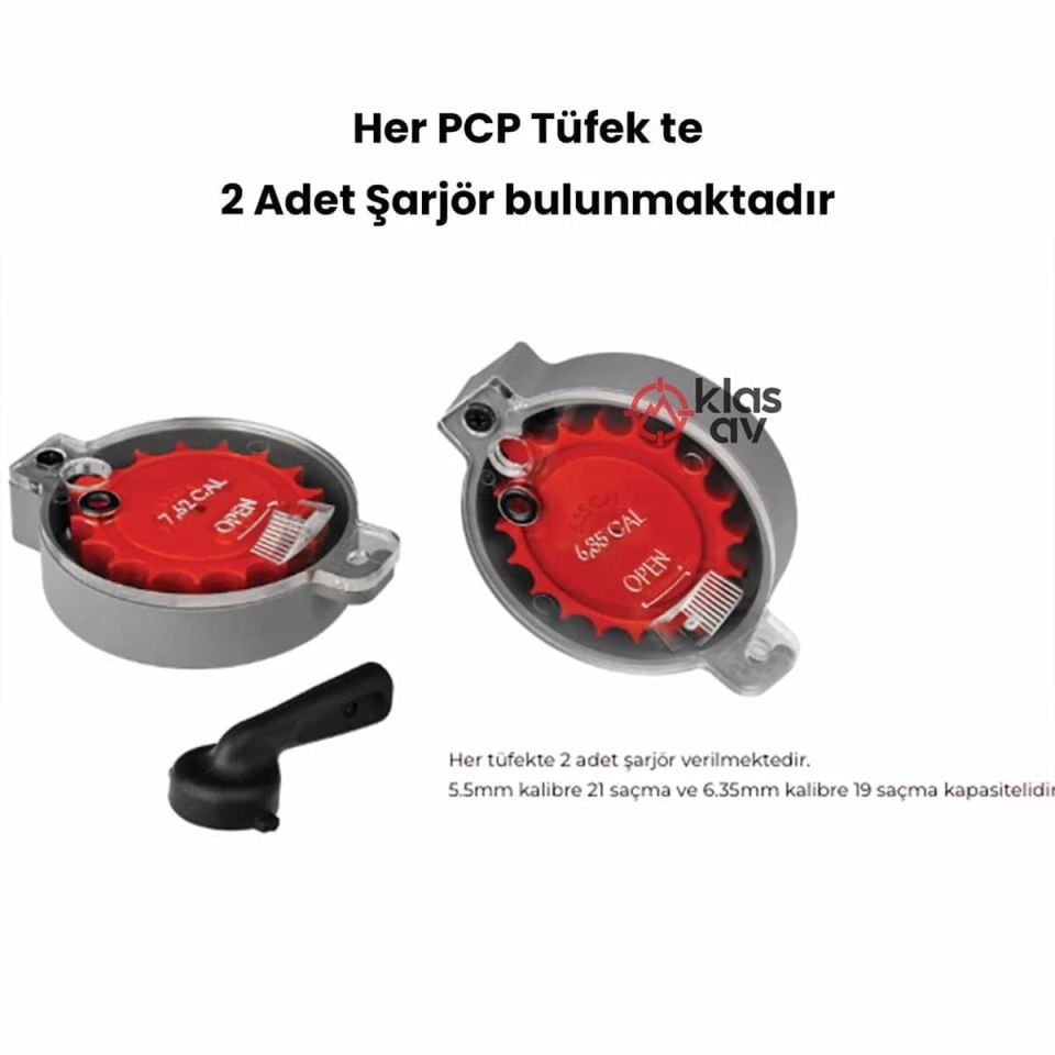 Premium Set Hatsan Blitz Tam Otomatik-Seri Atış PCP Havalı Tüfek