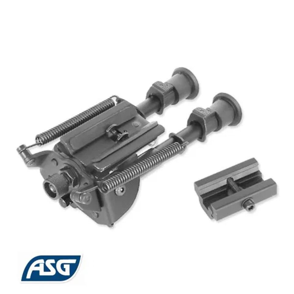 ASG Universal Yaylı Metal Bipod Çatal Ayak (22mm Ray Uyumlu)