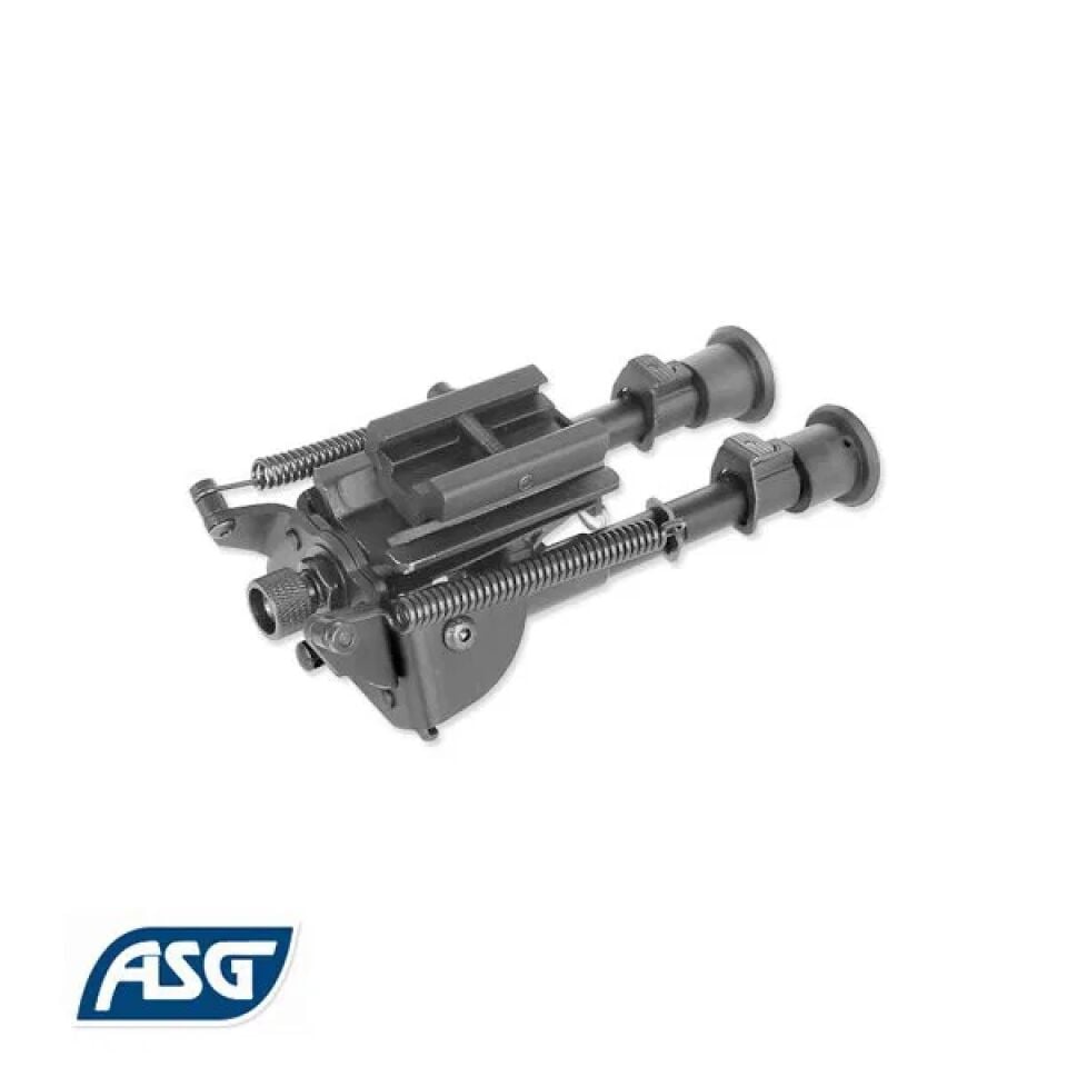 ASG Universal Yaylı Metal Bipod Çatal Ayak (22mm Ray Uyumlu)