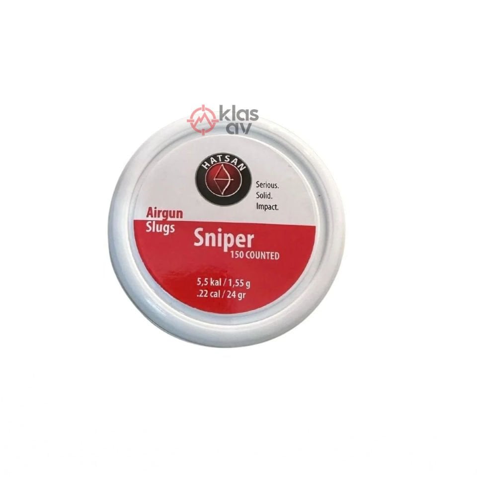 Hatsan Sniper Havalı Tüfek Saçması 5.5 mm (24 Grain - 150 Adet)