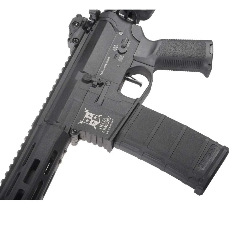 Delta Armory AR15 M-LOK 8'' Charlie Siyah AEG Airsoft Tüfek