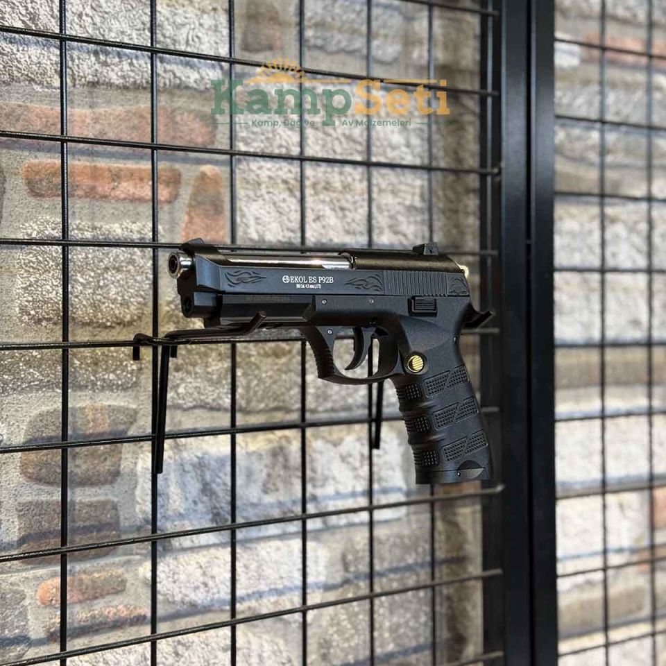 Ekol ES P92B Blowback Siyah Altın İşlemeli Havalı Tabanca