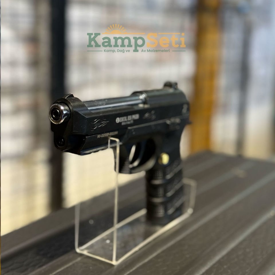 Ekol ES P92B Blowback Siyah Altın İşlemeli Havalı Tabanca