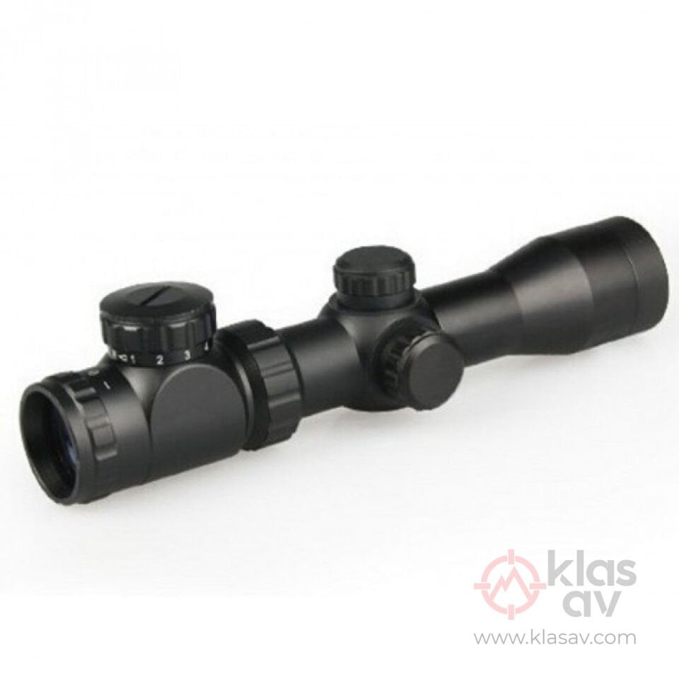 Nikula 2-6x28 Zoomlu Çift Işık Kaynaklı Tüfek Dürbünü